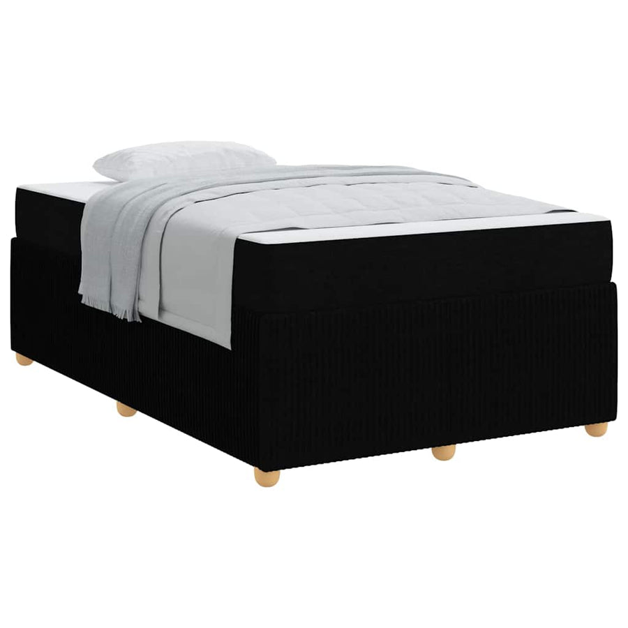 Bedframe Anders Zwart 120 x 190 cm Stof