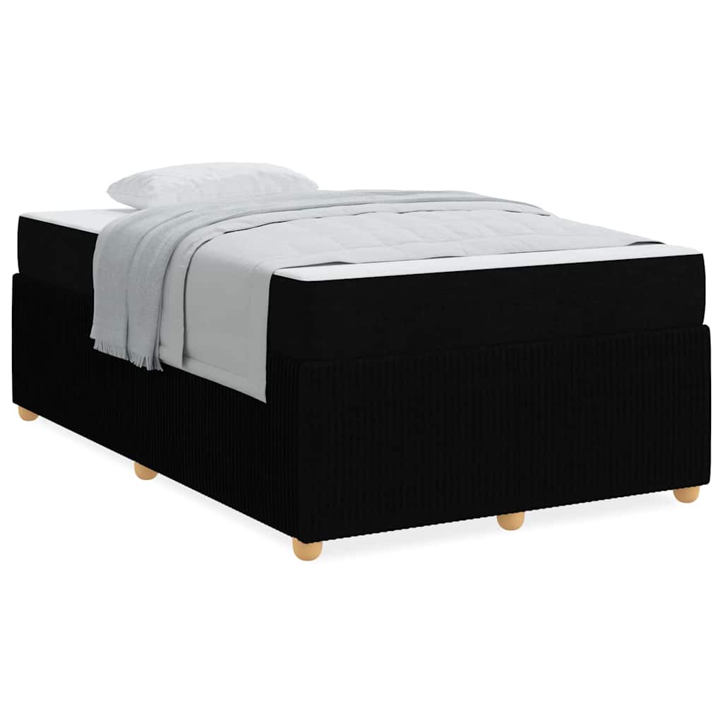 Bedframe Anders Zwart 120 x 190 cm Stof