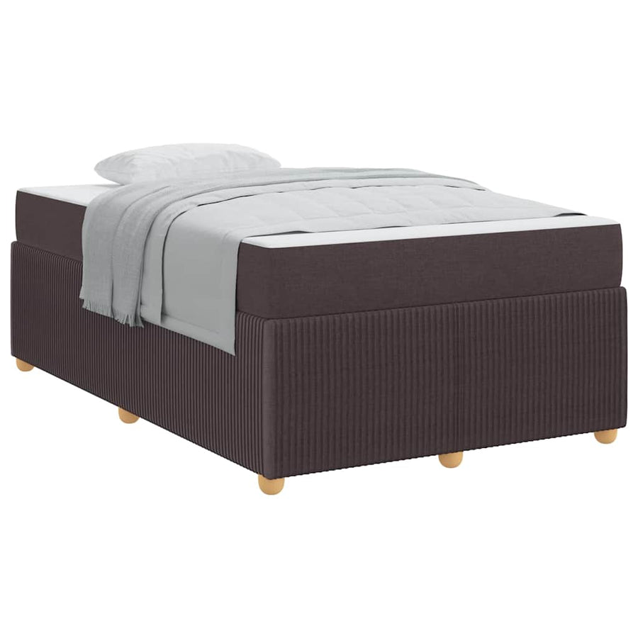 Bedframe Anders Donkerbruin 120 x 190 cm Stof