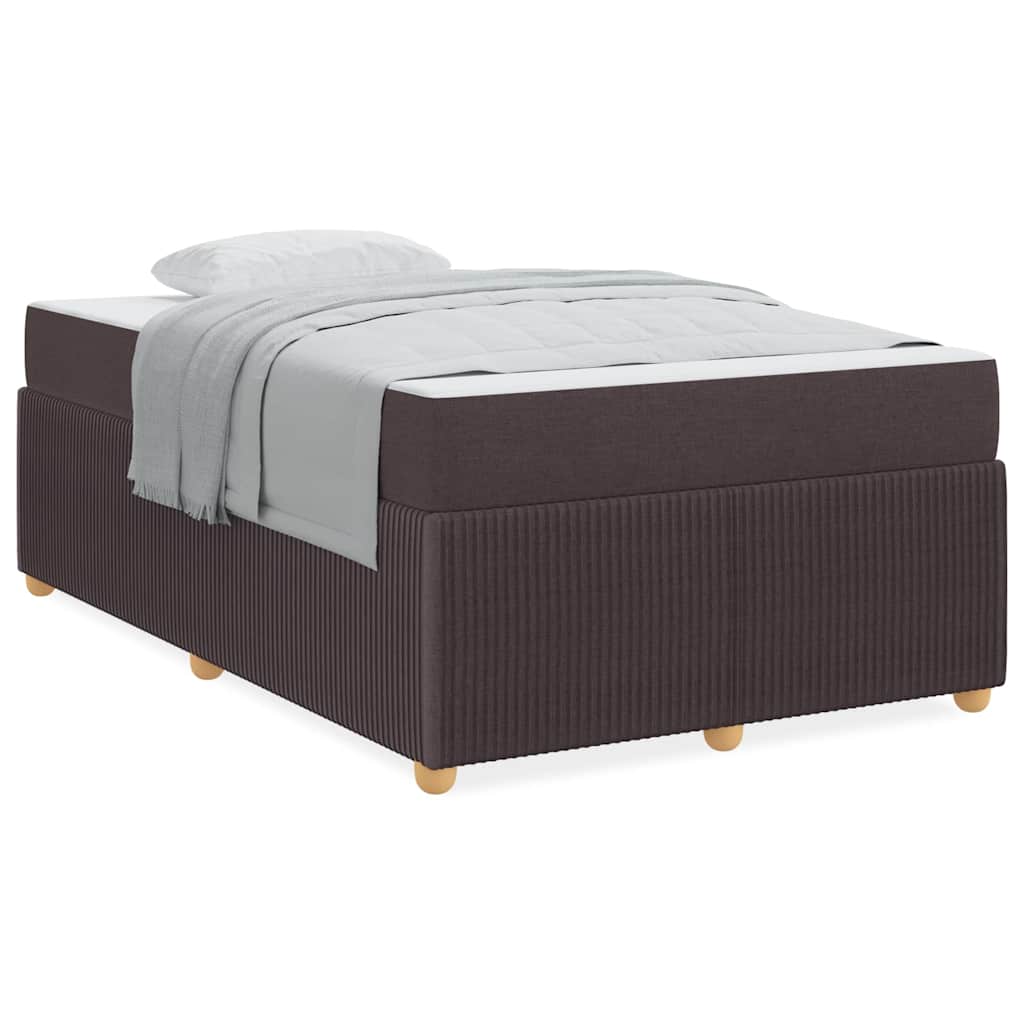 Bedframe Anders Donkerbruin 120 x 190 cm Stof