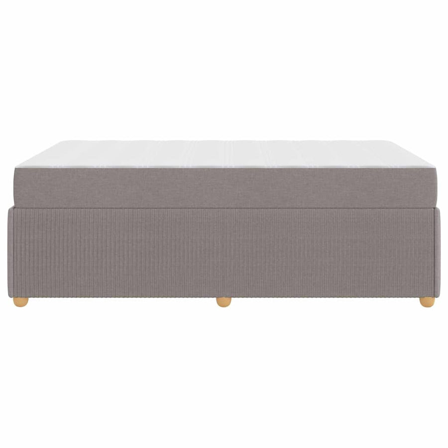 Bedframe Anders Taupe 120 x 190 cm Stof