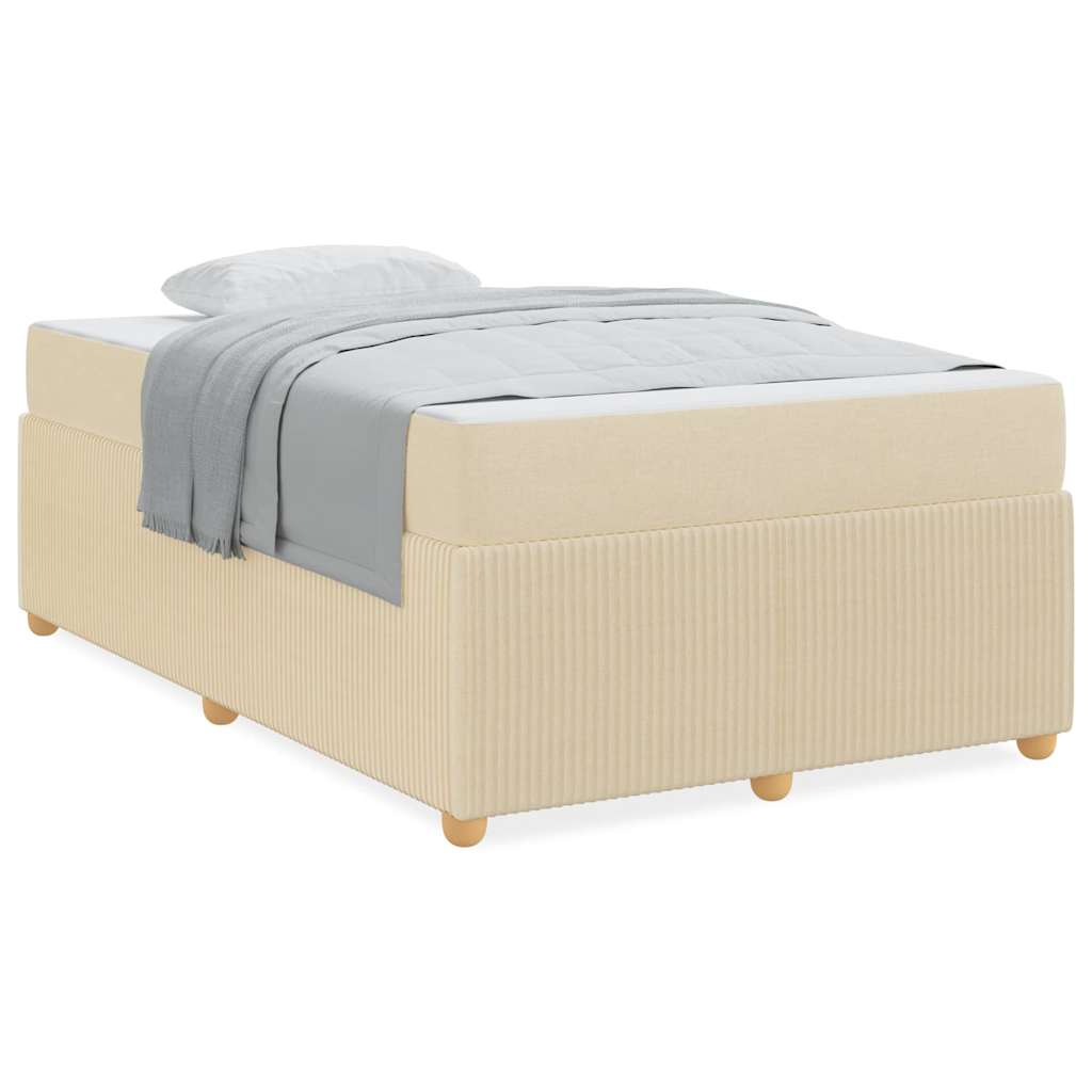 Bedframe Anders Crème 120 x 190 cm Stof