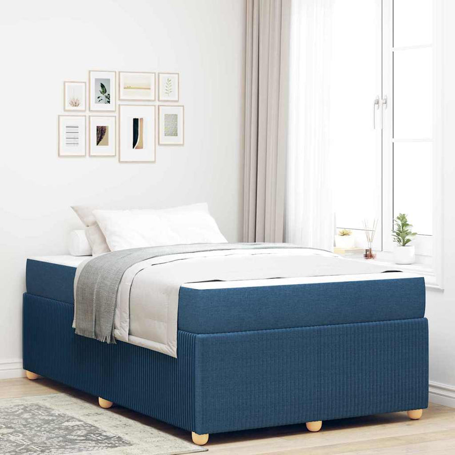 Bedframe Anders Blauw 120 x 190 cm Stof