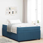 Bedframe 120x190 cm stof blauw
