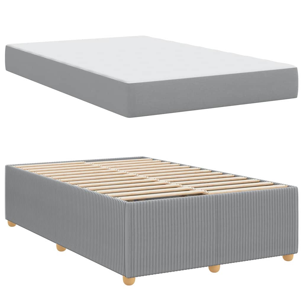 Bedframe Anders Lichtgrijs 120 x 200 cm Stof