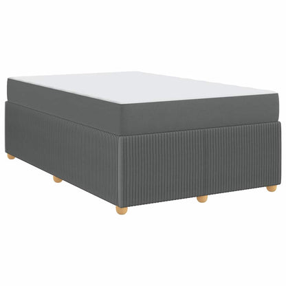 Bedframe Anders Donkergrijs 120 x 200 cm Stof