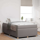 Bedframe 120x200 cm stof taupe