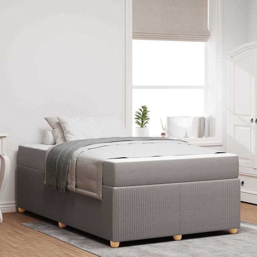 Bedframe Anders Taupe 120 x 200 cm Stof