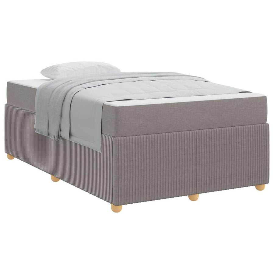 Bedframe Anders Taupe 120 x 200 cm Stof