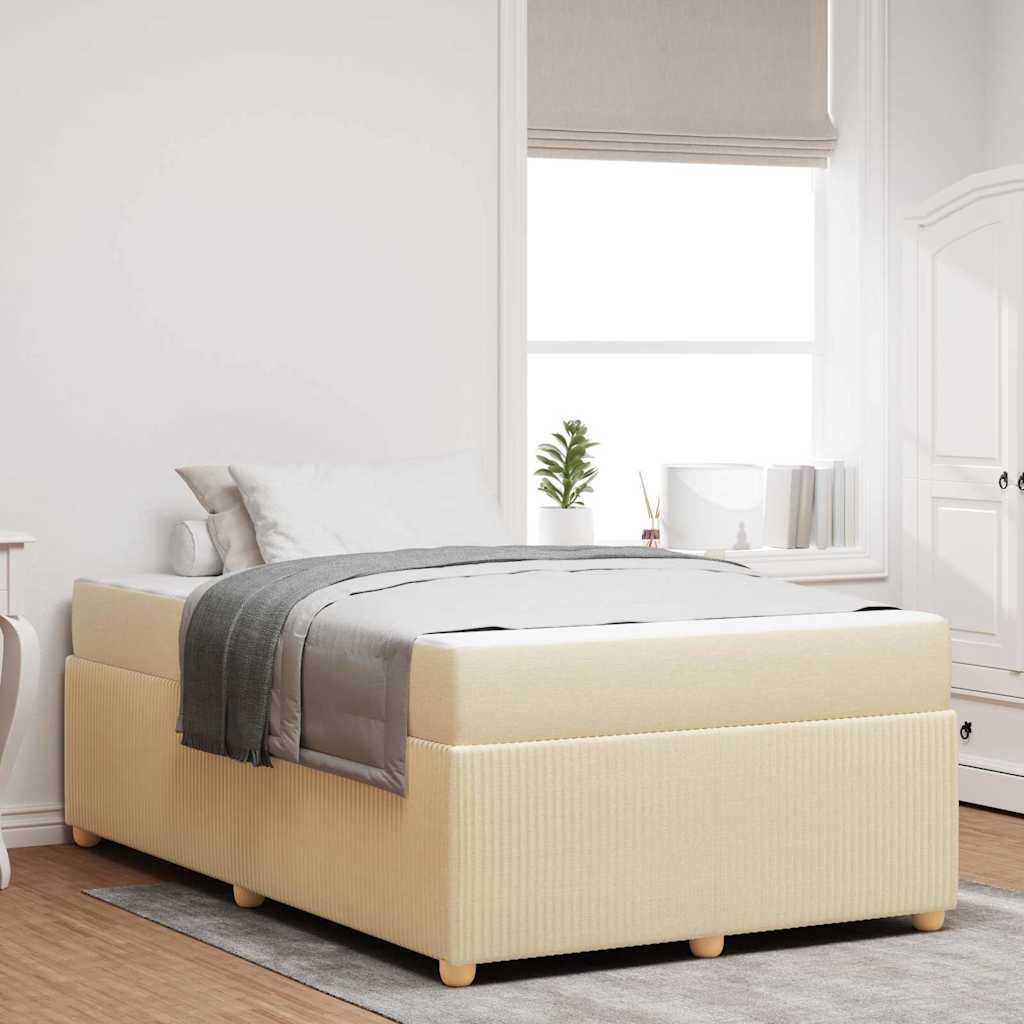 Bedframe Anders Crème 120 x 200 cm Stof