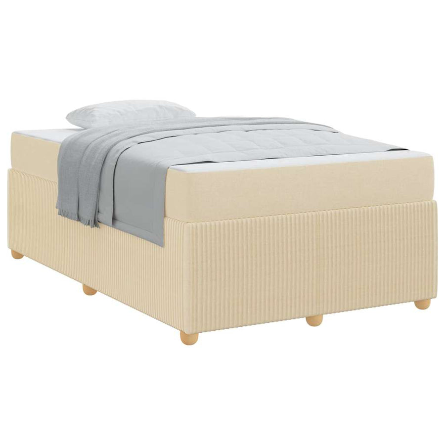 Bedframe Anders Crème 120 x 200 cm Stof