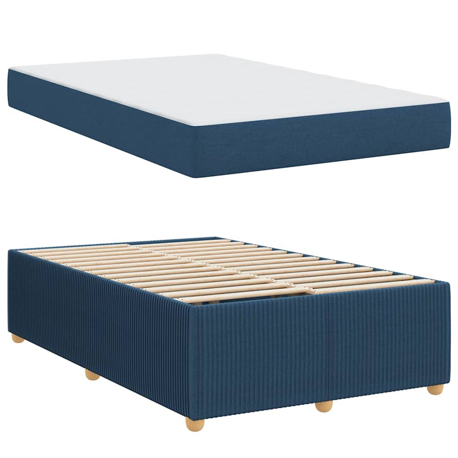 Bedframe Anders Blauw 120 x 200 cm Stof