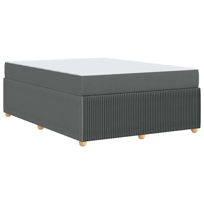 Bedframe Anders Donkergrijs 140 x 200 cm Stof