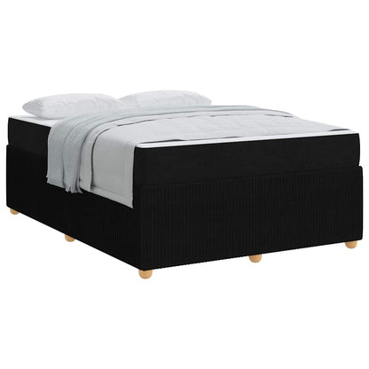 Bedframe Anders Zwart 140 x 200 cm Stof