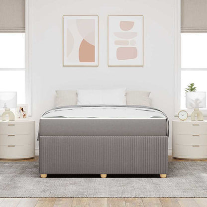 Bedframe Anders Taupe 140 x 200 cm Stof