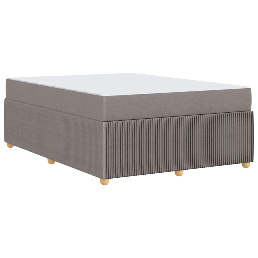 Bedframe Anders Taupe 140 x 200 cm Stof