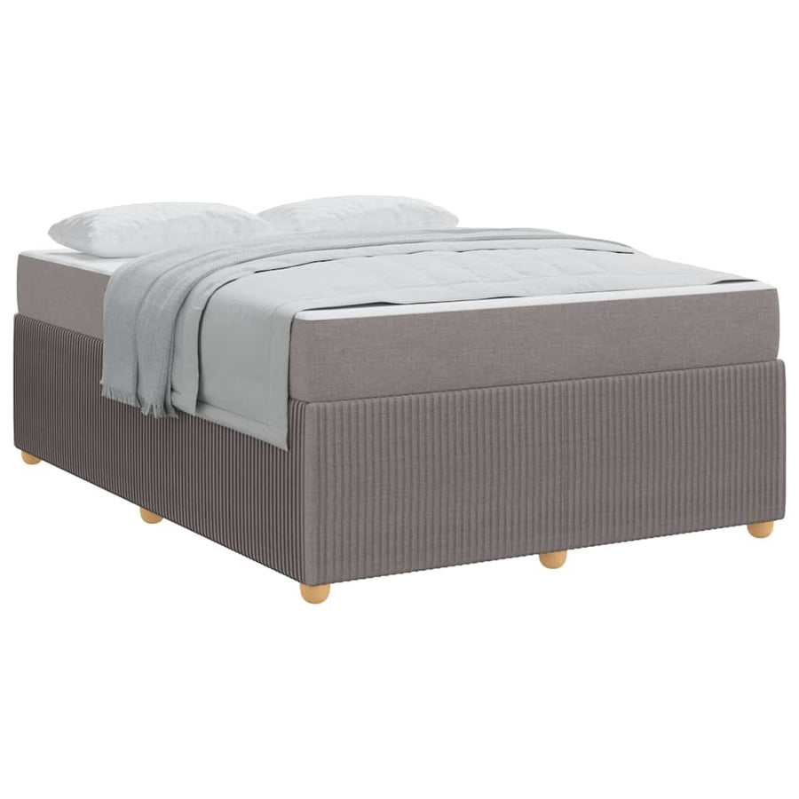 Bedframe Anders Taupe 140 x 200 cm Stof