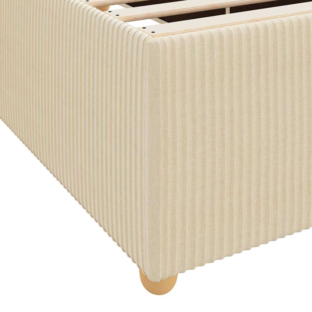 Bedframe Anders Crème 140 x 200 cm Stof