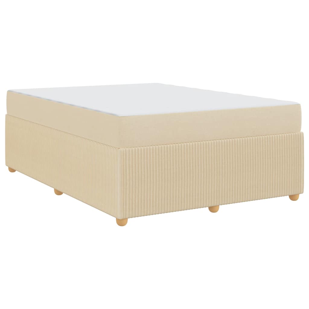 Bedframe Anders Crème 140 x 200 cm Stof