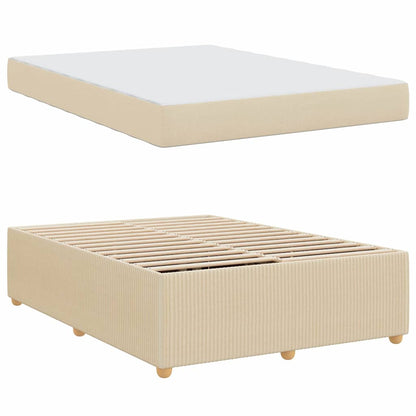 Bedframe Anders Crème 140 x 200 cm Stof