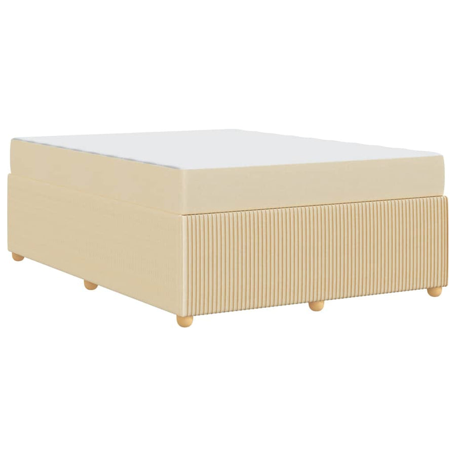 Bedframe Anders Crème 140 x 200 cm Stof