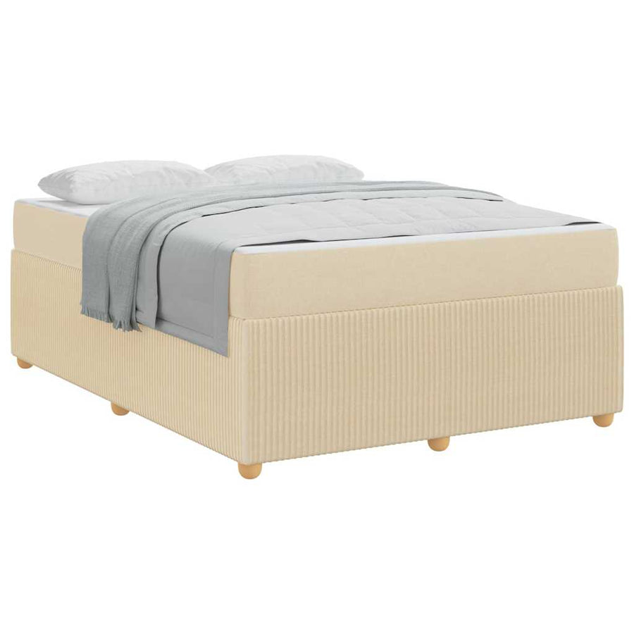 Bedframe Anders Crème 140 x 200 cm Stof