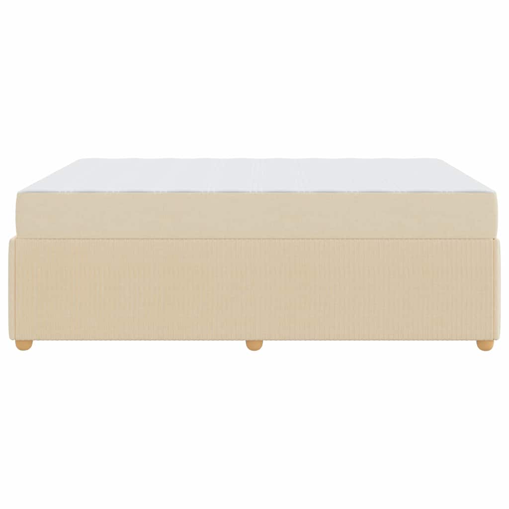 Bedframe Anders Crème 140 x 200 cm Stof