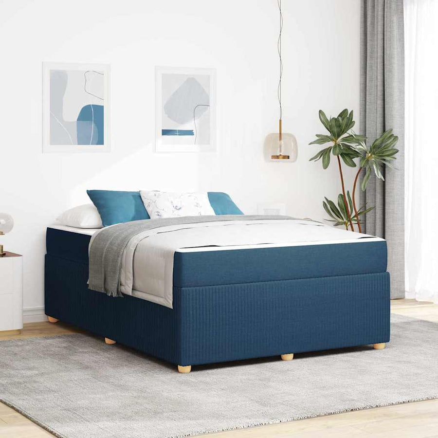 Bedframe Anders Blauw 140 x 200 cm Stof