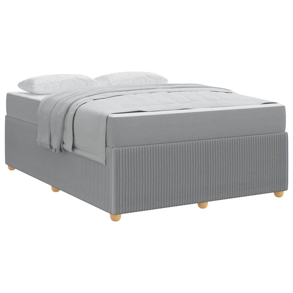 Bedframe Anders Lichtgrijs 160 x 200 cm Stof