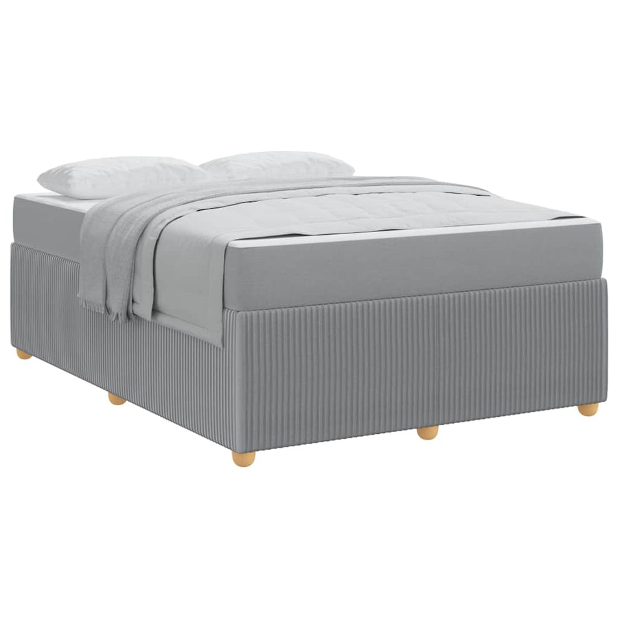 Bedframe Anders Lichtgrijs 160 x 200 cm Stof
