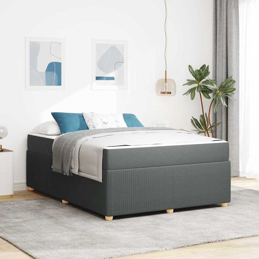 Bedframe Anders Donkergrijs 160 x 200 cm Stof