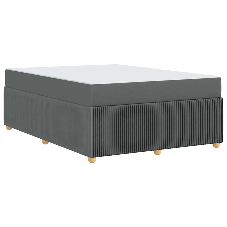Bedframe Anders Donkergrijs 160 x 200 cm Stof
