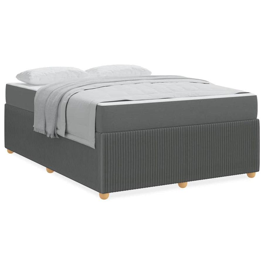 Bedframe Anders Donkergrijs 160 x 200 cm Stof