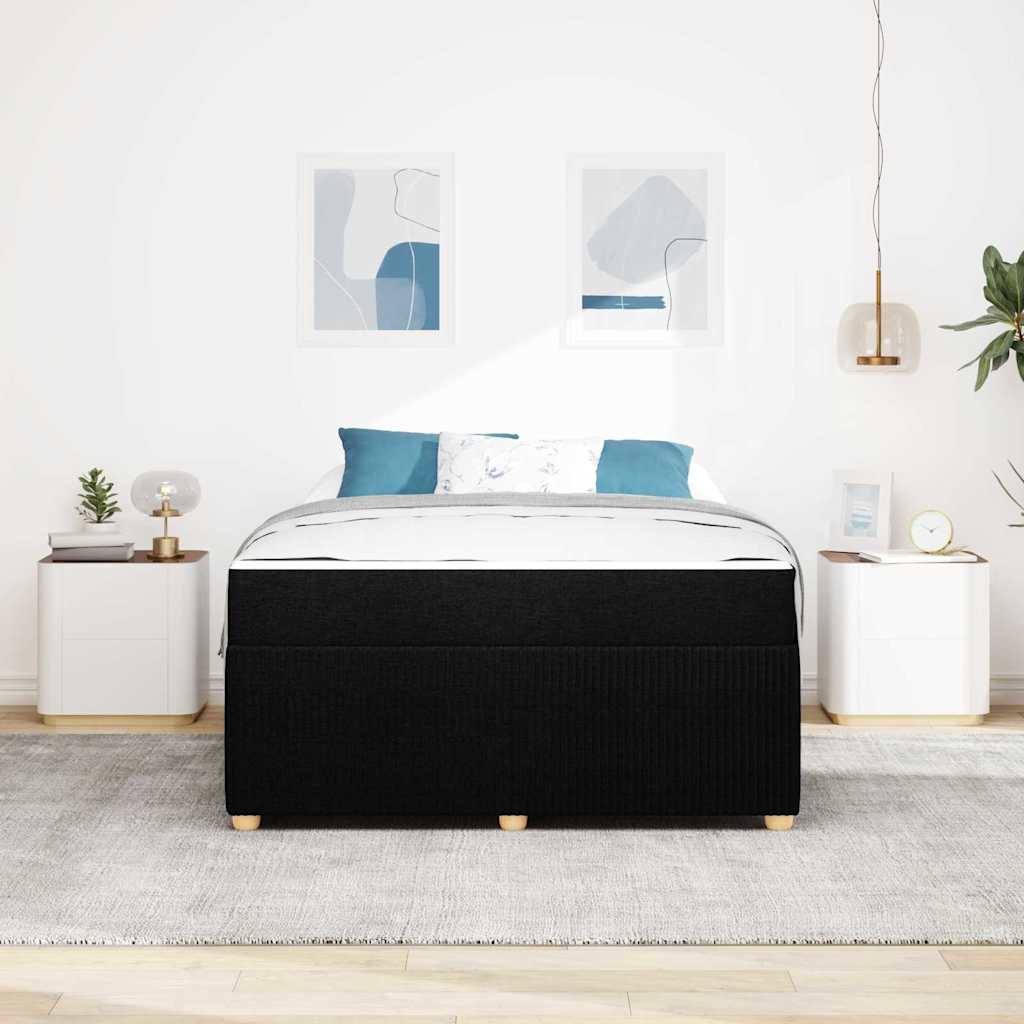 Bedframe Anders Zwart 160 x 200 cm Stof