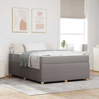 Bedframe 160x200 cm stof taupe