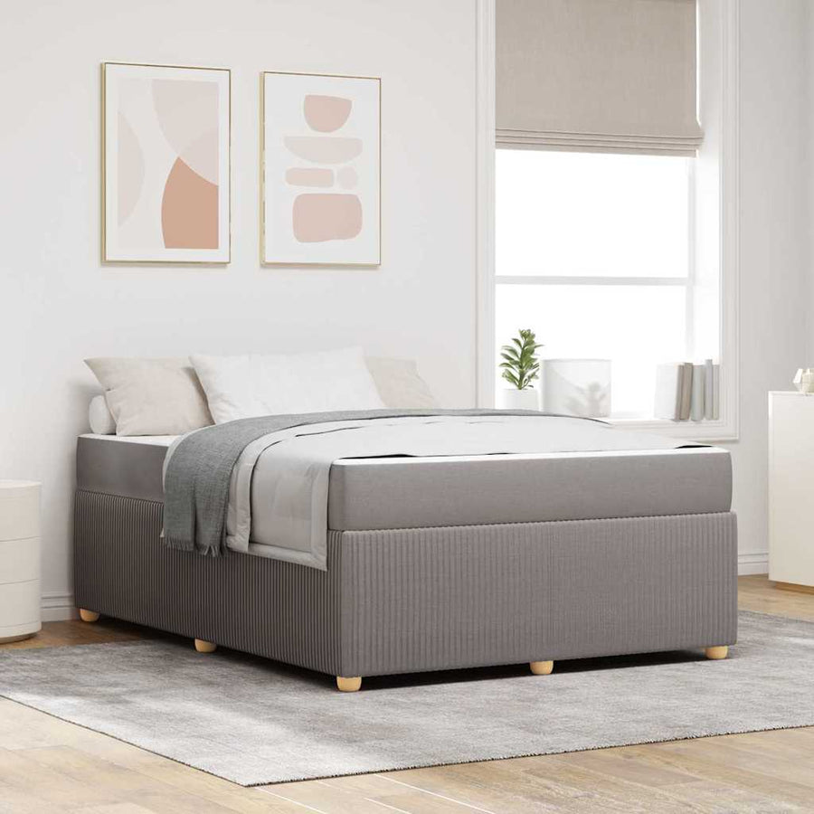 Bedframe Anders Taupe 160 x 200 cm Stof