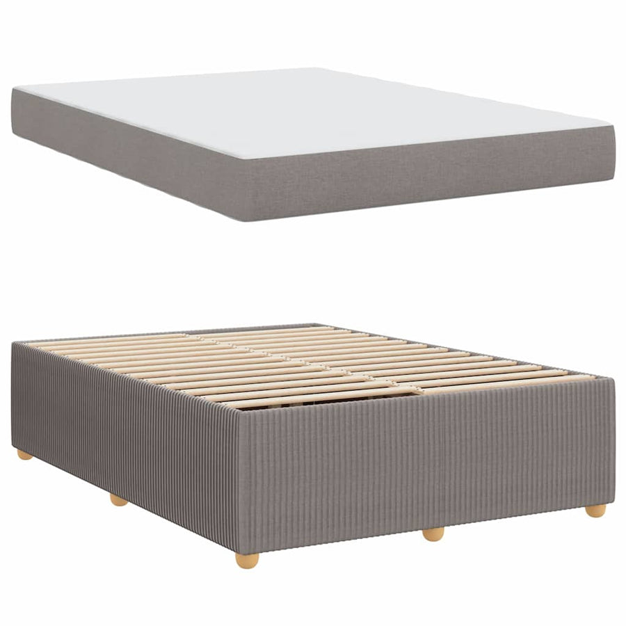 Bedframe Anders Taupe 160 x 200 cm Stof