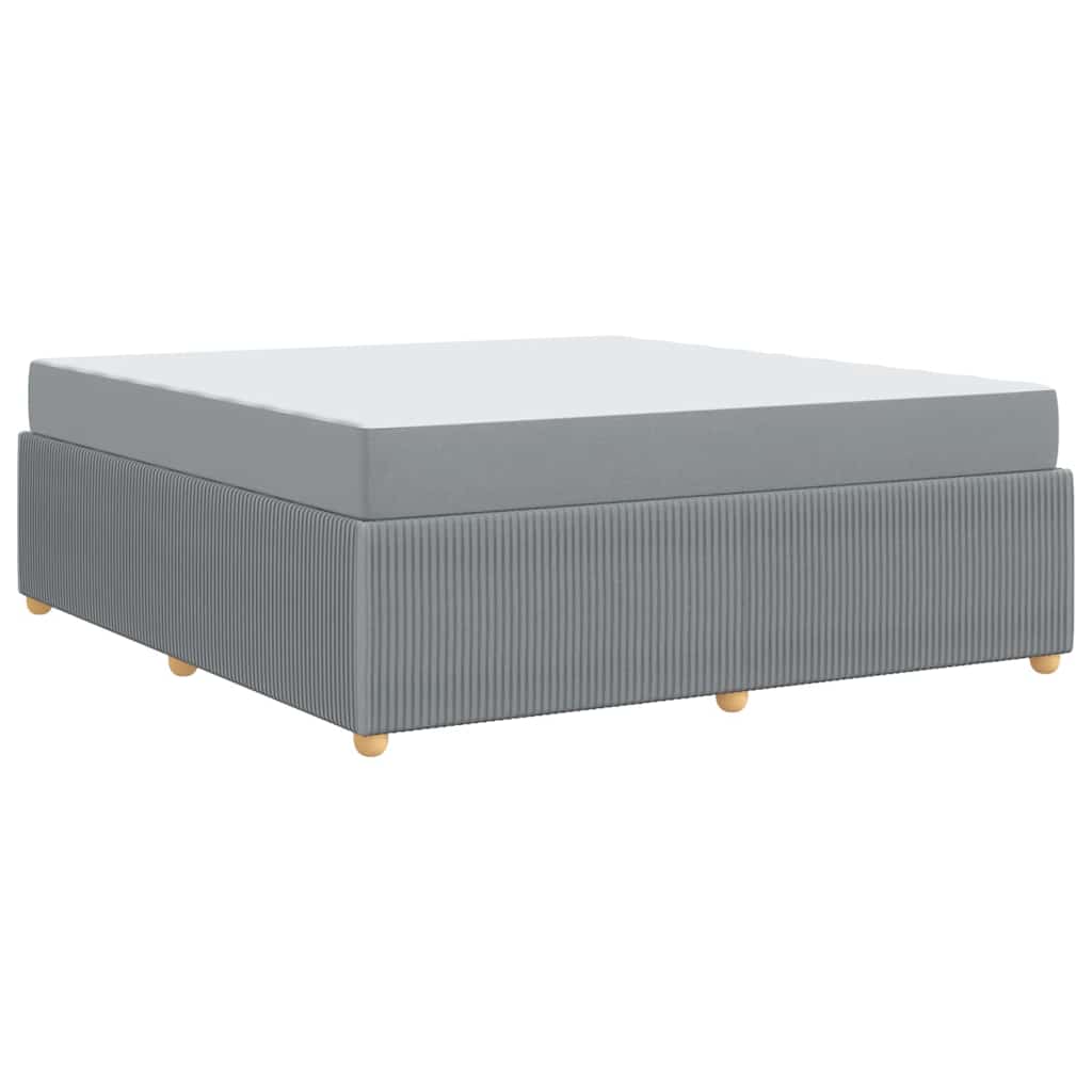 Bedframe Anders Lichtgrijs 180 x 200 cm Stof