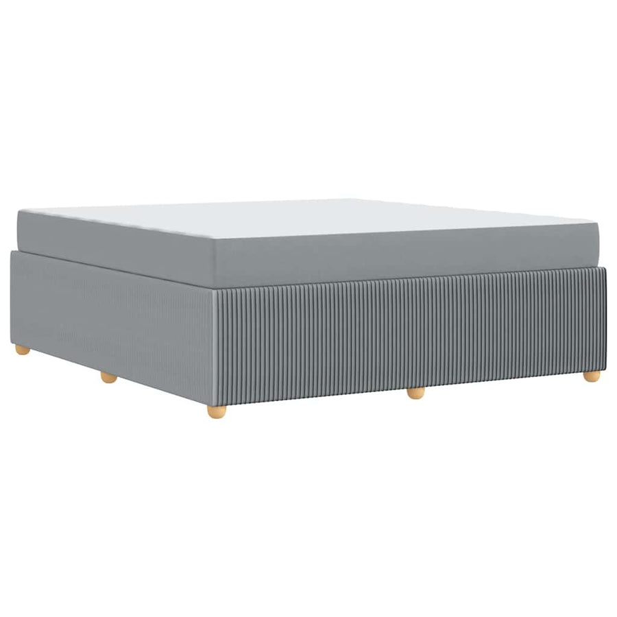 Bedframe Anders Lichtgrijs 180 x 200 cm Stof