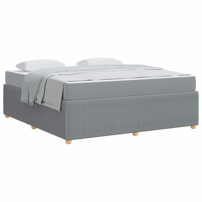 Bedframe Anders Lichtgrijs 180 x 200 cm Stof