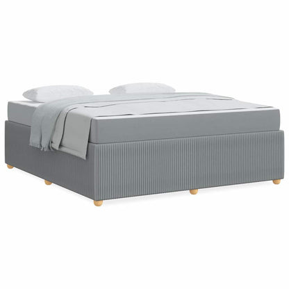 Bedframe Anders Lichtgrijs 180 x 200 cm Stof