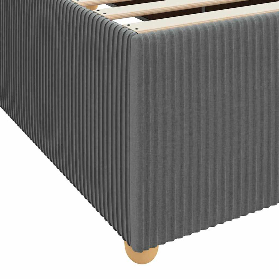 Bedframe Anders Donkergrijs 180 x 200 cm Stof