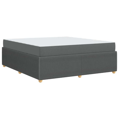 Bedframe Anders Donkergrijs 180 x 200 cm Stof