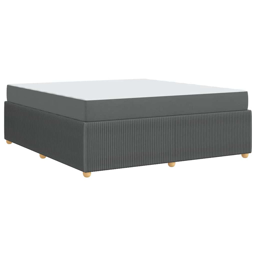 Bedframe Anders Donkergrijs 180 x 200 cm Stof
