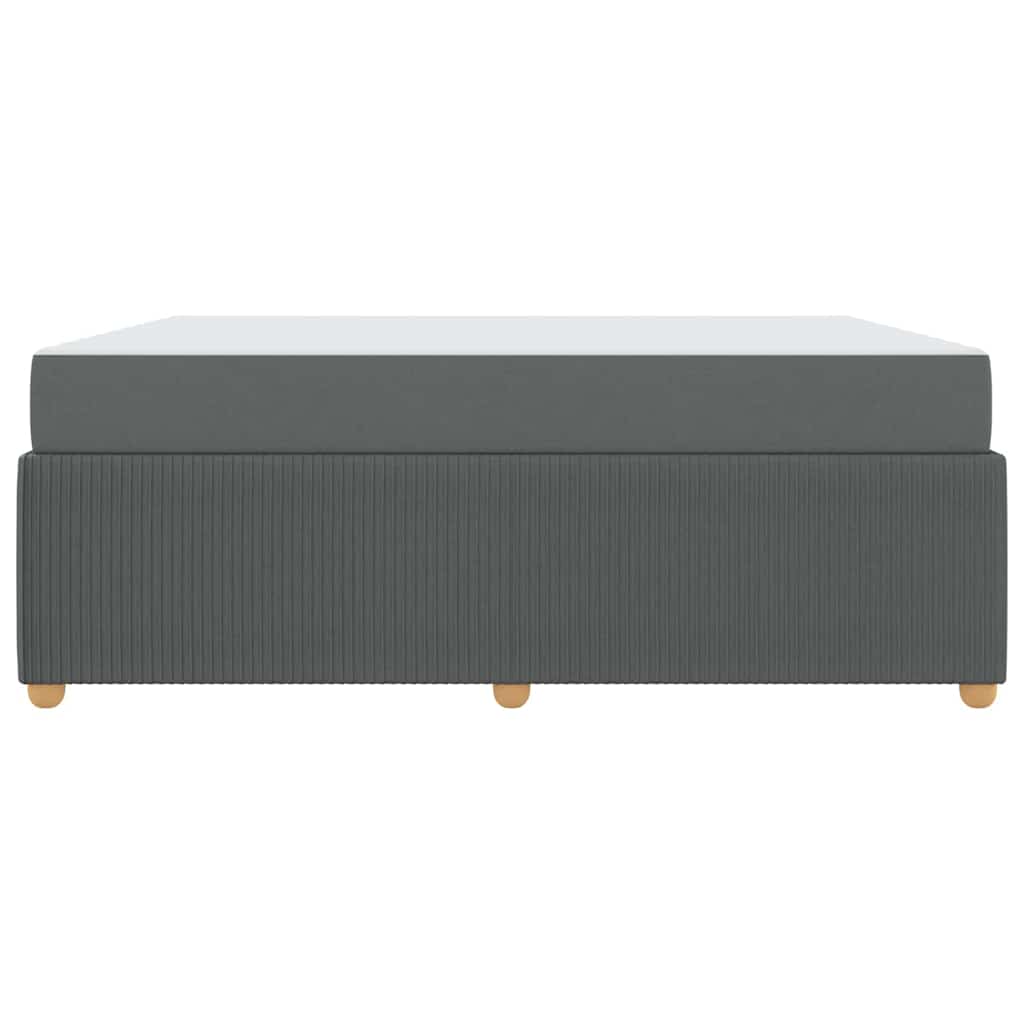 Bedframe Anders Donkergrijs 180 x 200 cm Stof