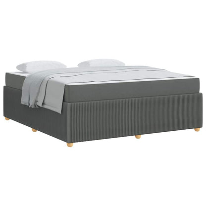 Bedframe Anders Donkergrijs 180 x 200 cm Stof
