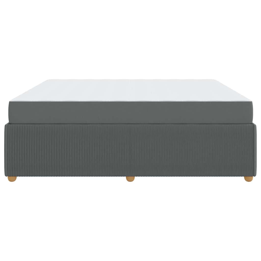 Bedframe Anders Donkergrijs 180 x 200 cm Stof