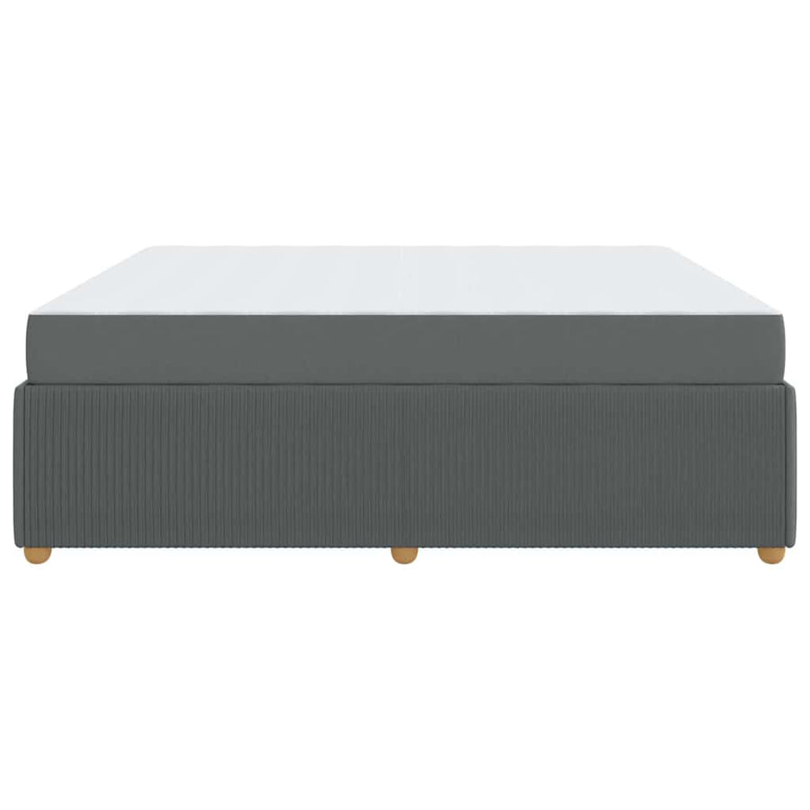 Bedframe Anders Donkergrijs 180 x 200 cm Stof