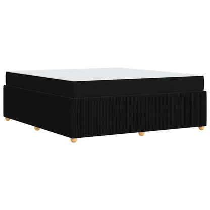 Bedframe Anders Zwart 180 x 200 cm Stof