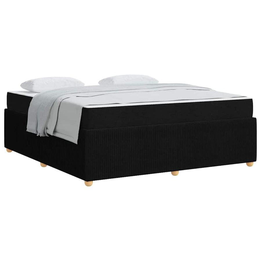 Bedframe Anders Zwart 180 x 200 cm Stof